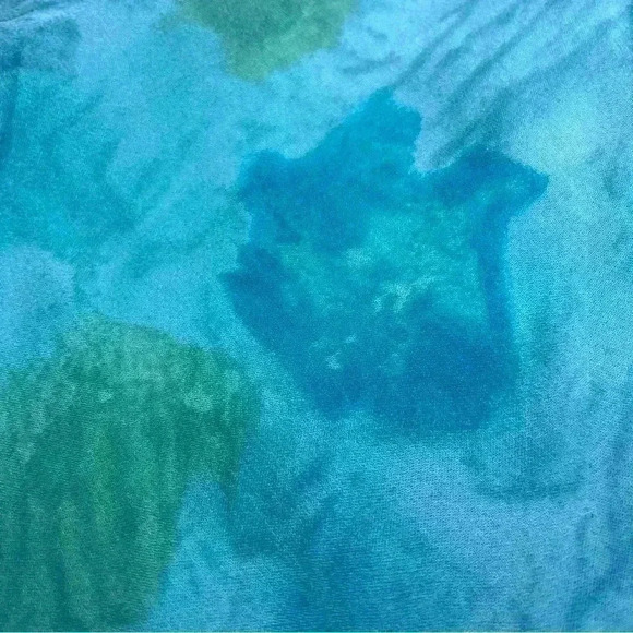 90s y2k Slip Dress Ruffle 44 10 Chiffon Cutout Floral Cocktail ALBERTA FERRETTI - Picture 12 of 14